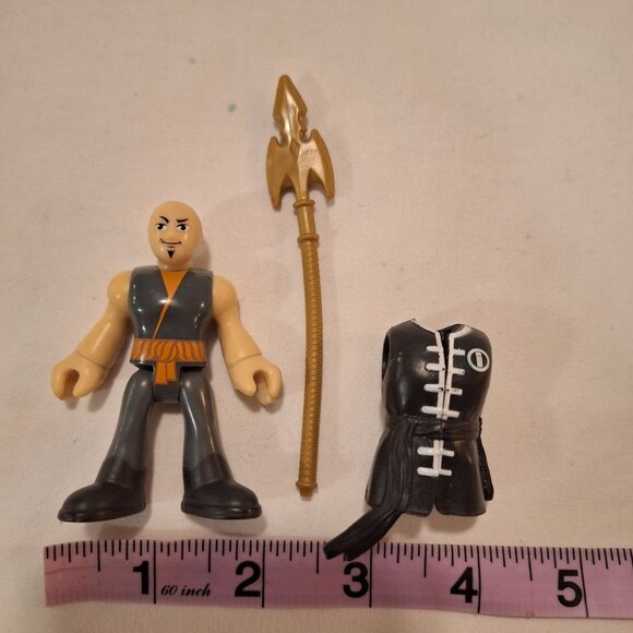 Imaginext Ninja Samurai Warrior 16 Figure Lot 11 Weapons Accessories - Picture 6 of 16